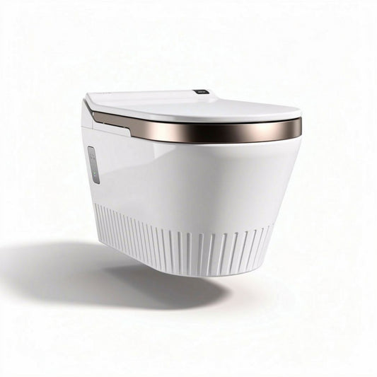 Wandtoilet met geïntegreerde bidetfunctie in wit 75 x 40 x 40cm